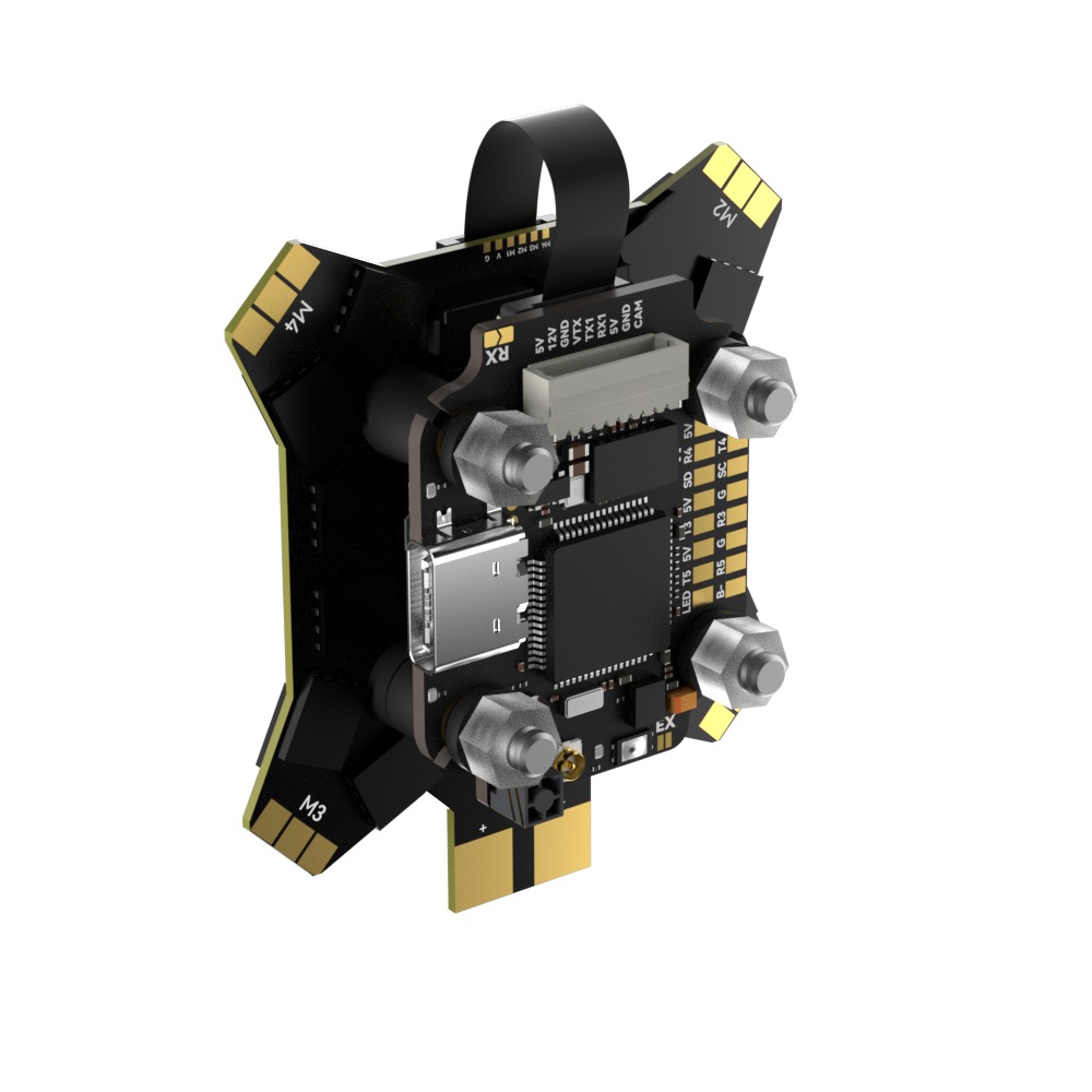 ชุดควบคุมการบิน Borg Mini F7 S - Fpv Flight Controller F7 Stack 60A บทวิจารณ์และราคา