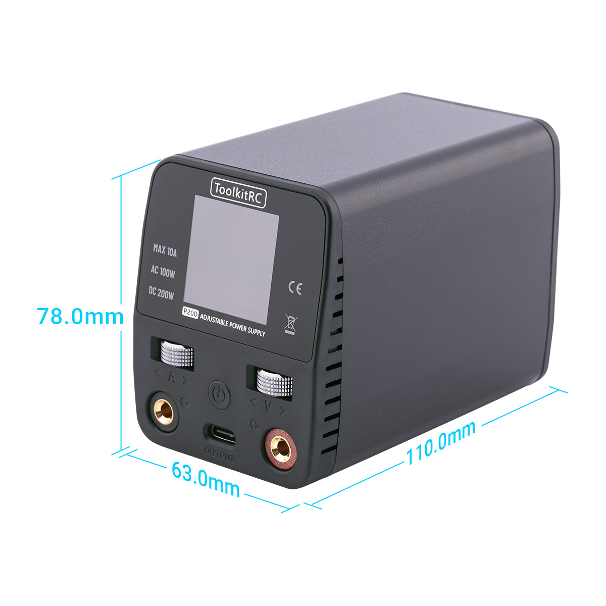 ToolkitRC P200 V2 แหล่งจ่ายไฟอ - Programmable Dc Power Supply 30V 10A บทวิจารณ์และราคา