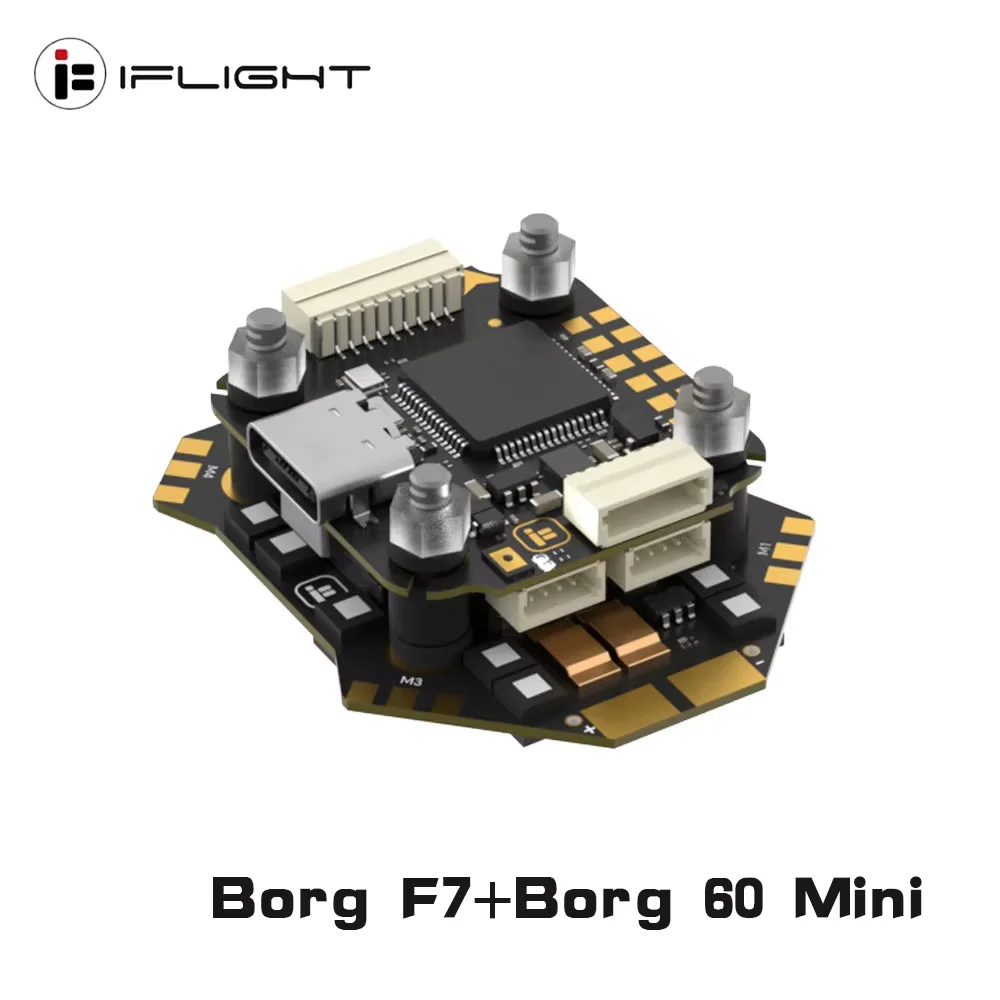 iFlight Borg Mini F7 ชุดควบคุม - Fpv Flight Controller F7 Stack 60A บทวิจารณ์และราคา