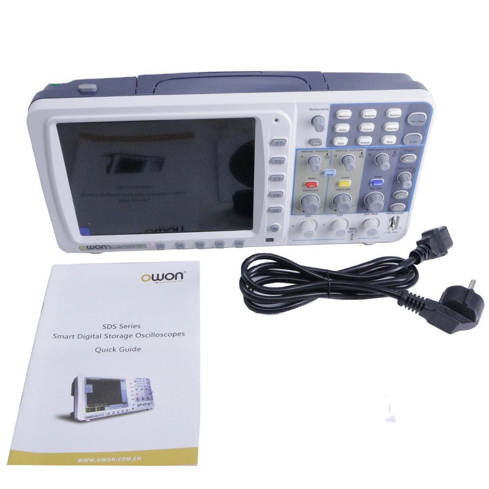 ออสซิลโลสโคปดิจิตอล OWON SDS71 - Digital Storage Oscilloscope 100Mhz บทวิจารณ์และราคา