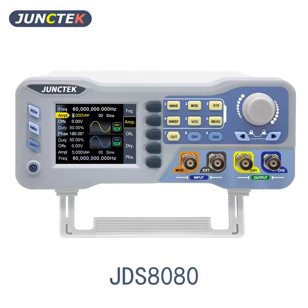 JDS8080 JUNCTEK เครื่องกำเนิดส - Function Arbitrary Waveform Generator บทวิจารณ์และราคา